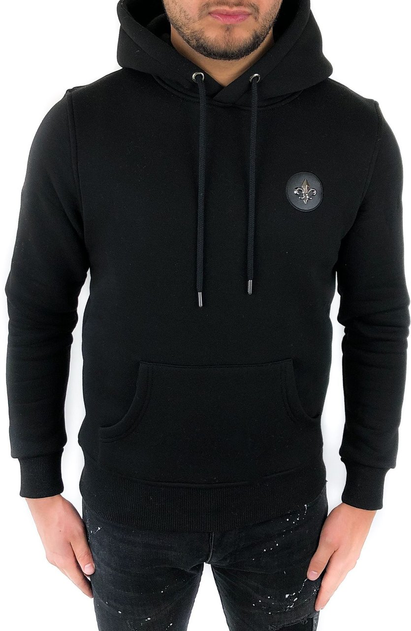 Richesse ROYAL HOODIE BLACK Zwart