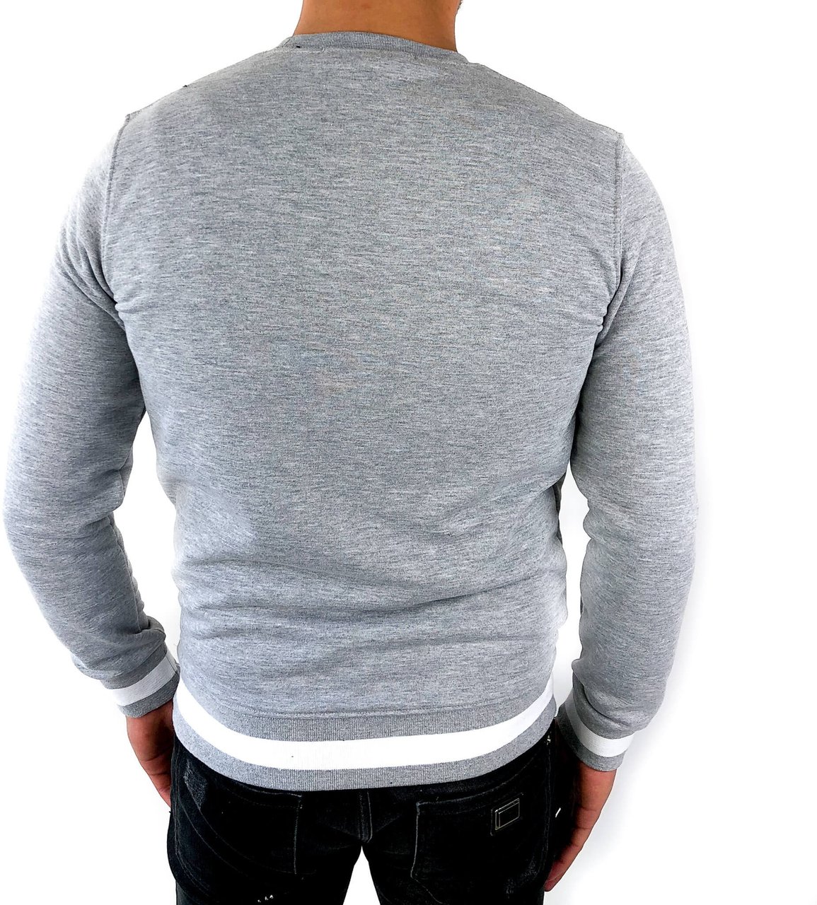 Richesse STRIPED GREYSWEATER Divers