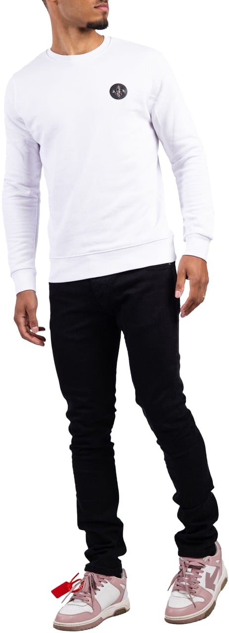 Richesse ROYAL SWEATER WHITE Wit