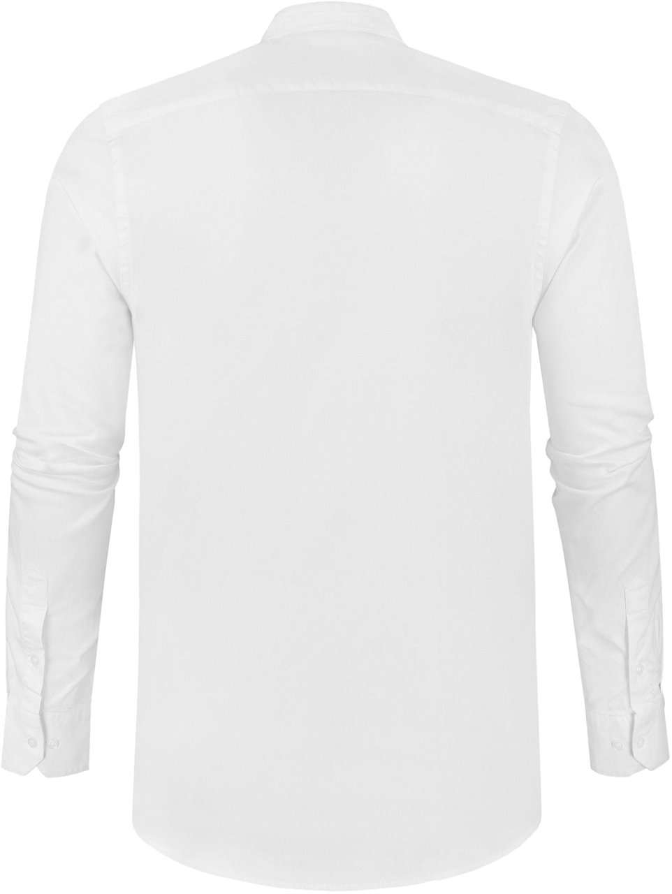 Richesse MANDARIN SHIRT WHITE Wit