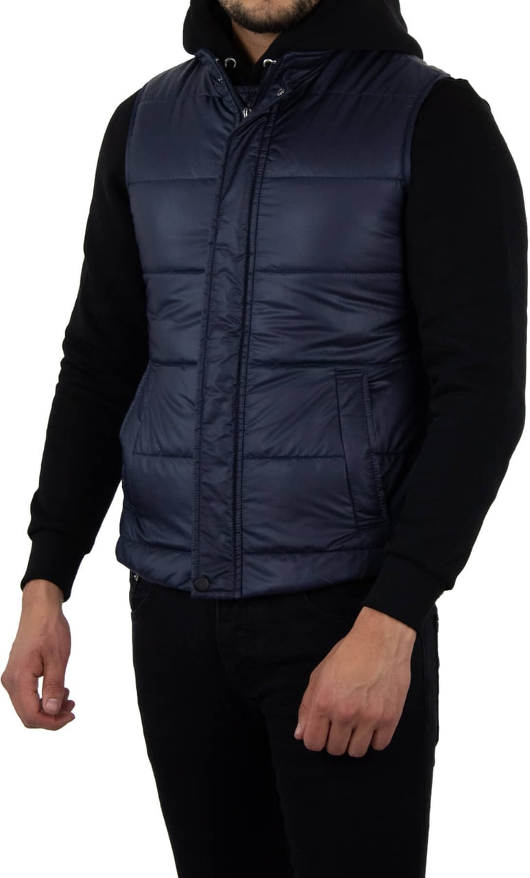 Richesse Richesse Deluxe Bodywarmer Navy Blauw