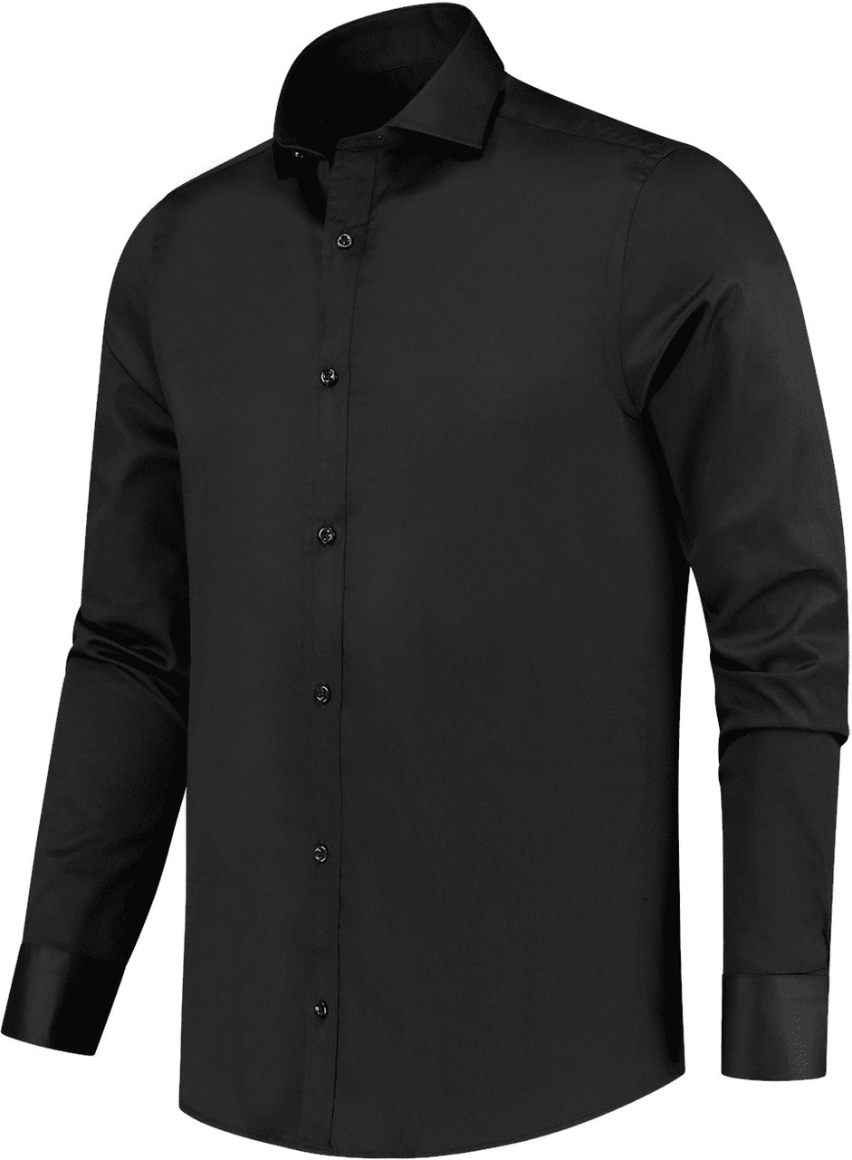 Richesse DELUXE SHIRT BLACK Zwart