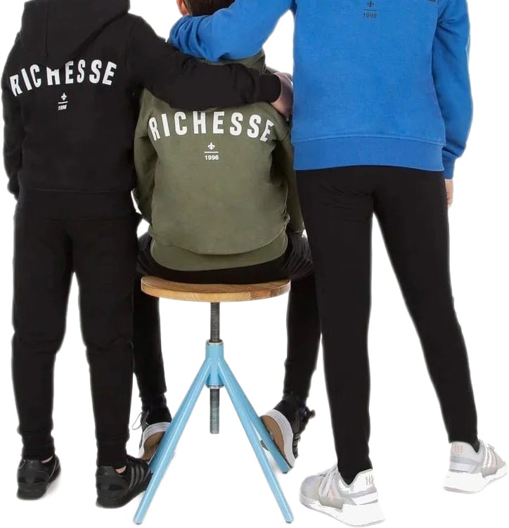 Richesse Deluxe Hoodie JR Black Zwart