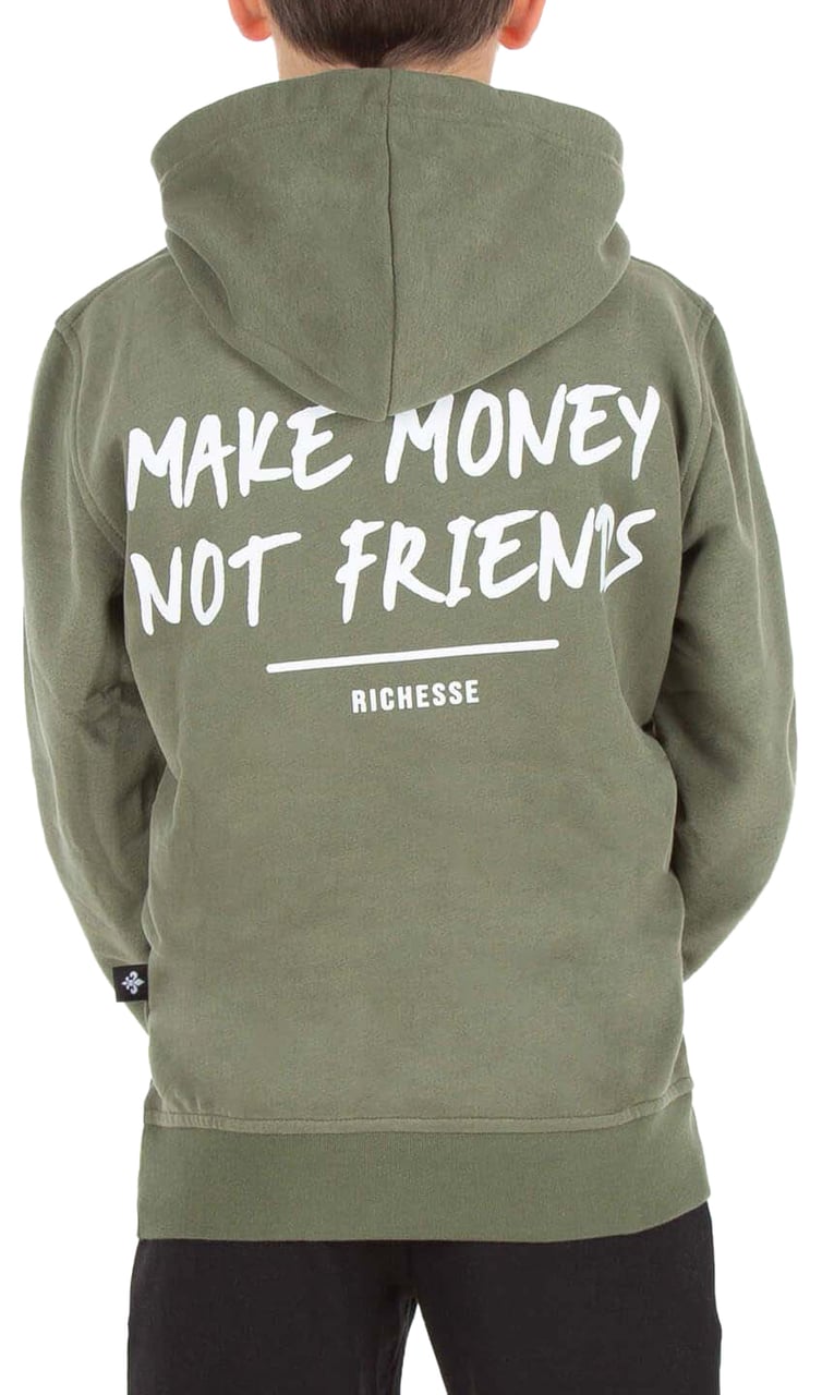 Richesse Richesse Infantry Hoodie JR Green Groen