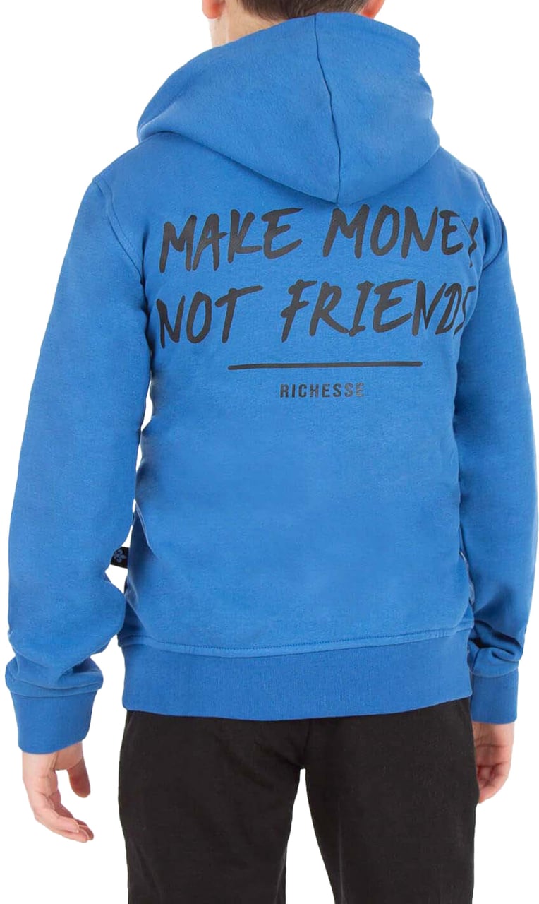 Richesse Richesse Infantry Hoodie JR Blue Blauw