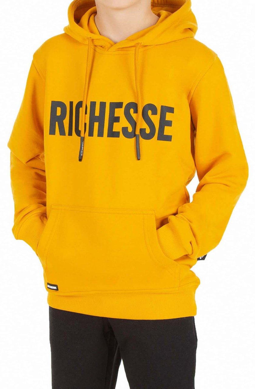 Richesse Richesse Brand hoodie JR Yellow Geel