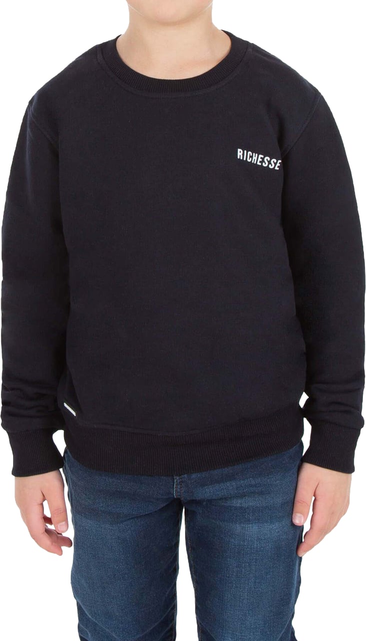 Richesse Richesse Crewneck JR Navy Blue Blauw