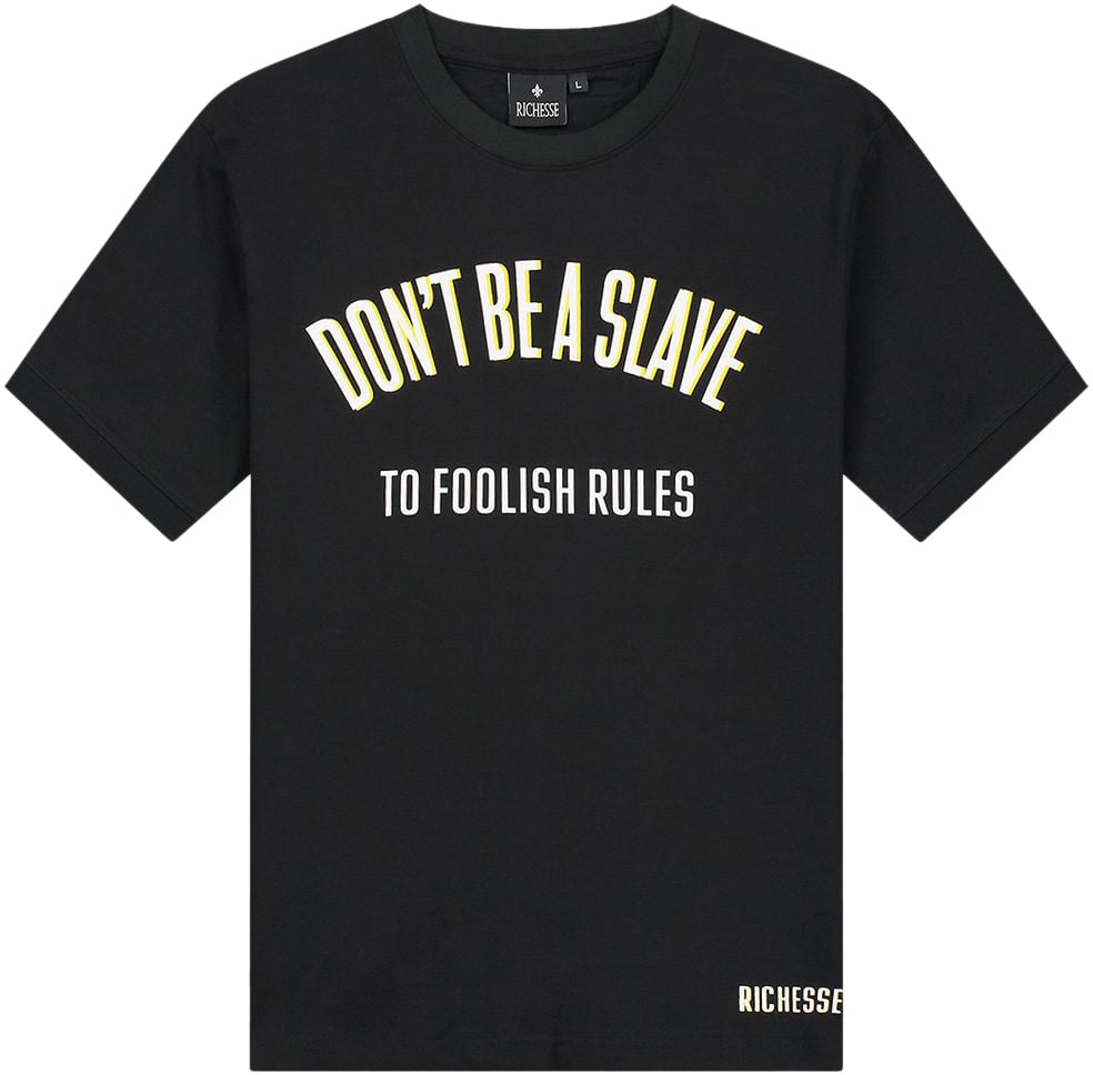 Richesse RULES BLACK T-SHIRT Divers