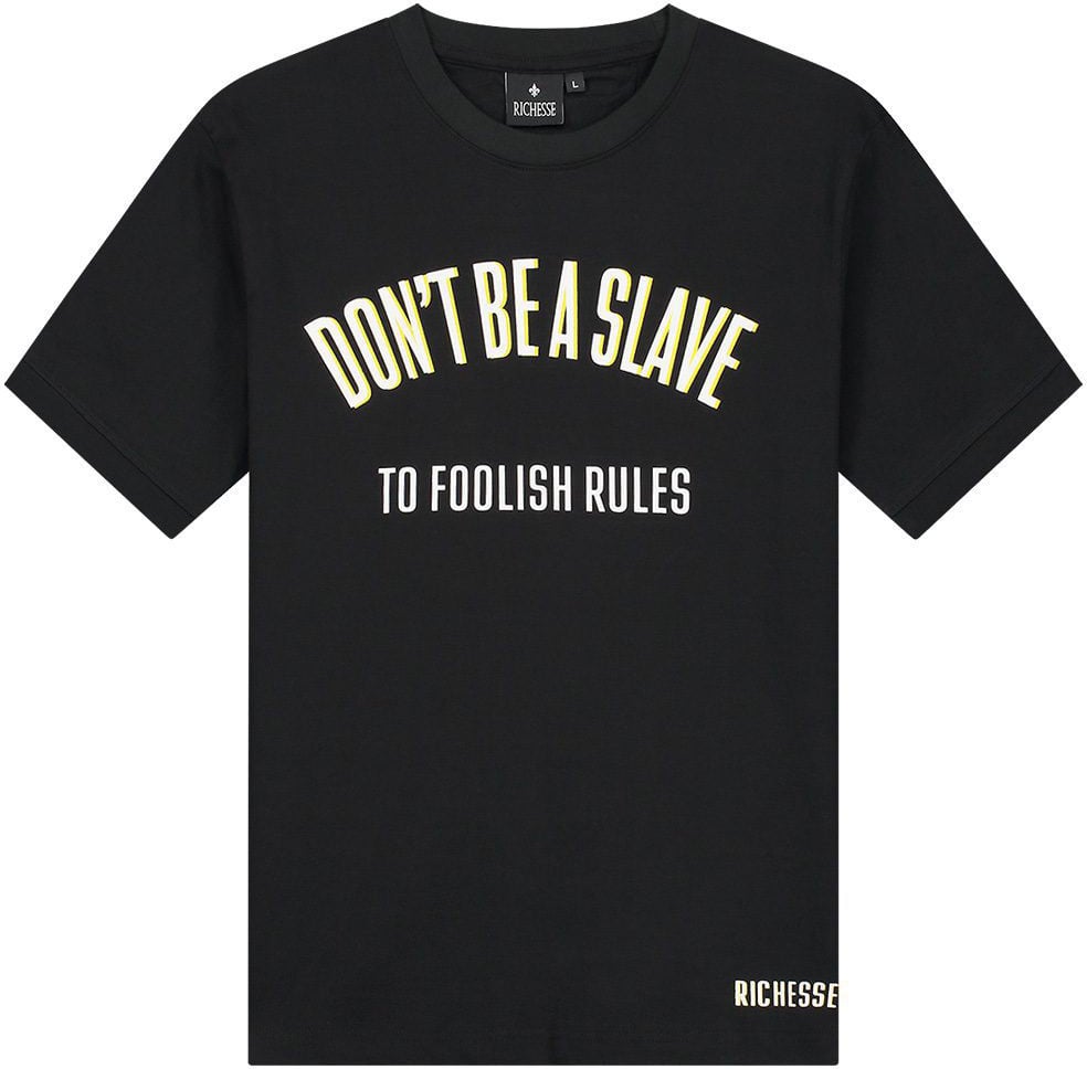 Richesse RULES BLACK T-SHIRT Divers