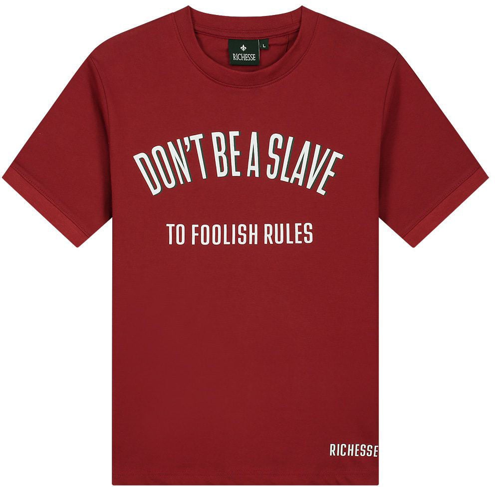 Richesse RULES RED T-SHIRT Divers