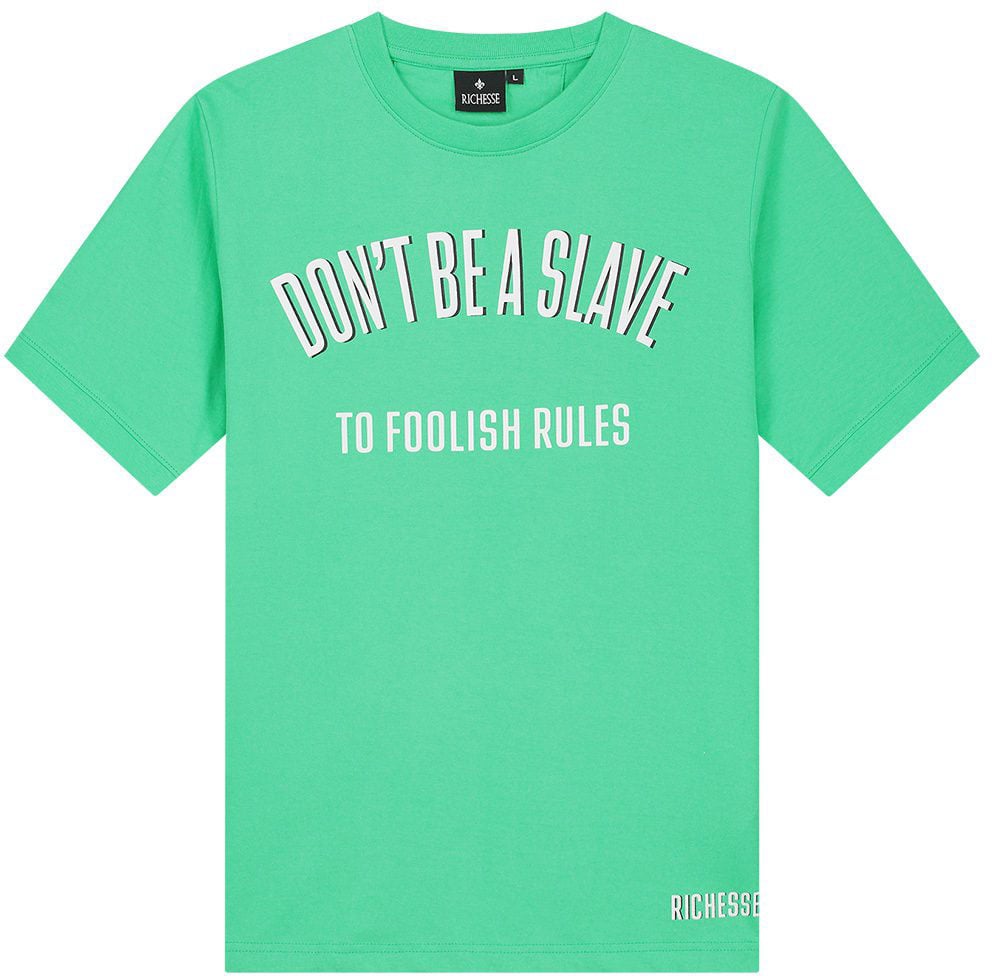 Richesse RULES LIGHT TEAL T-SHIRT Divers
