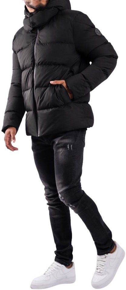 Richesse Devon Puffer Jas Zwart Zwart