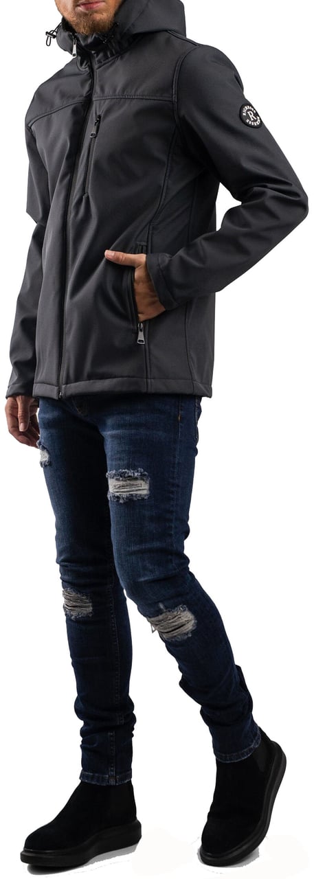 Richesse High Peak Jacket anthracite Grijs