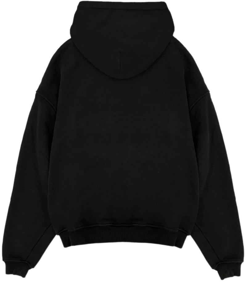 Richesse RK BLANK HOODIE BLACK OVERSIZED Divers