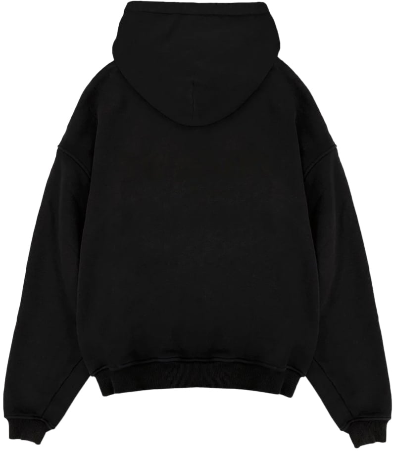 Richesse RK BLANK HOODIE BLACK OVERSIZED Divers