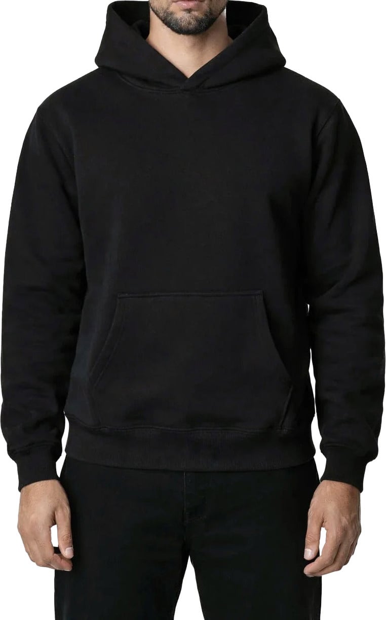 Richesse RK BLANK HOODIE BLACK OVERSIZED Divers