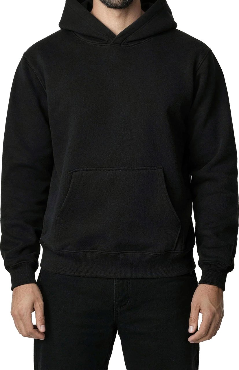 Richesse RK BLANK HOODIE BLACK OVERSIZED Divers