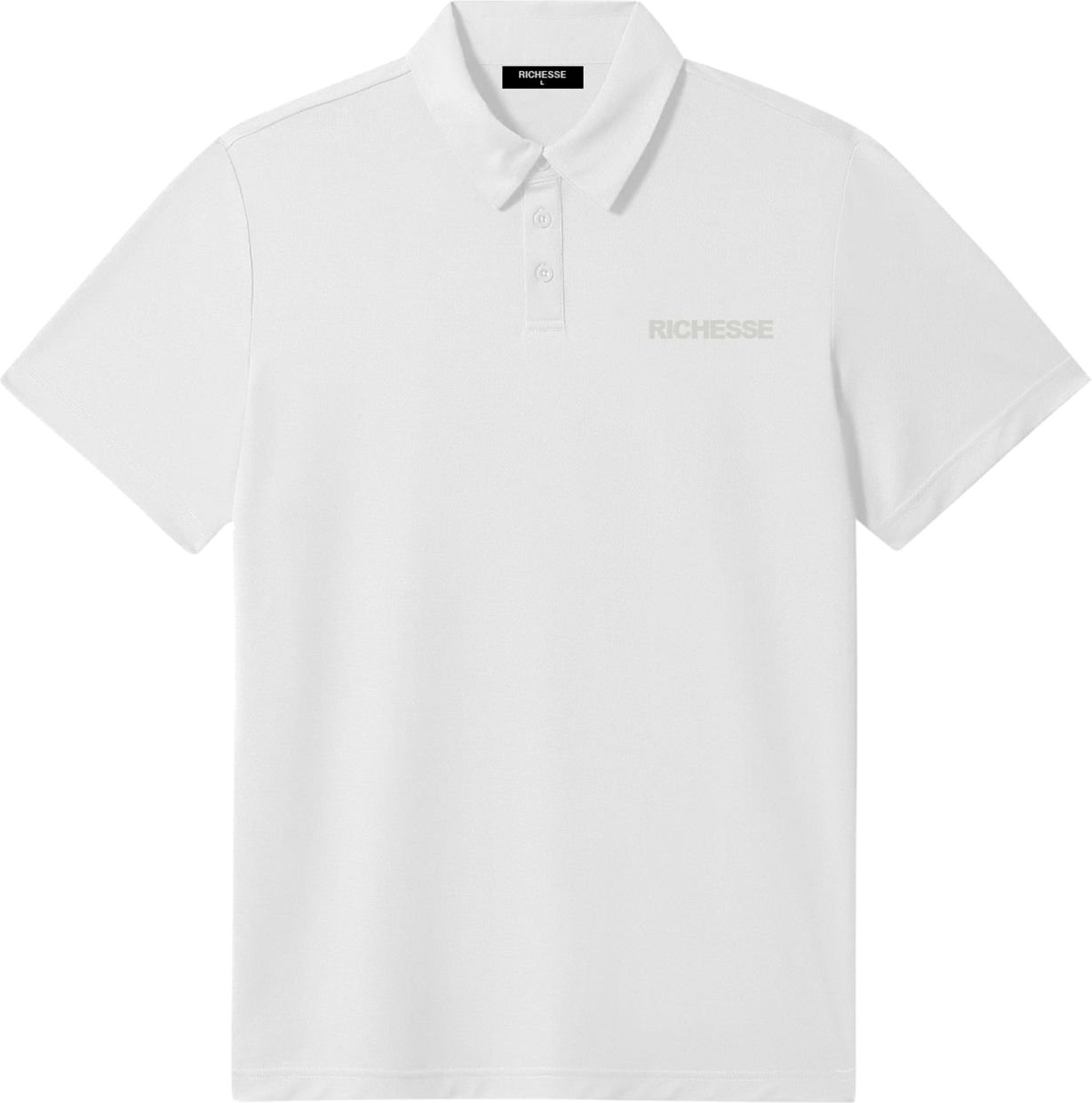 Richesse CLASSIC POLO WHITE Wit