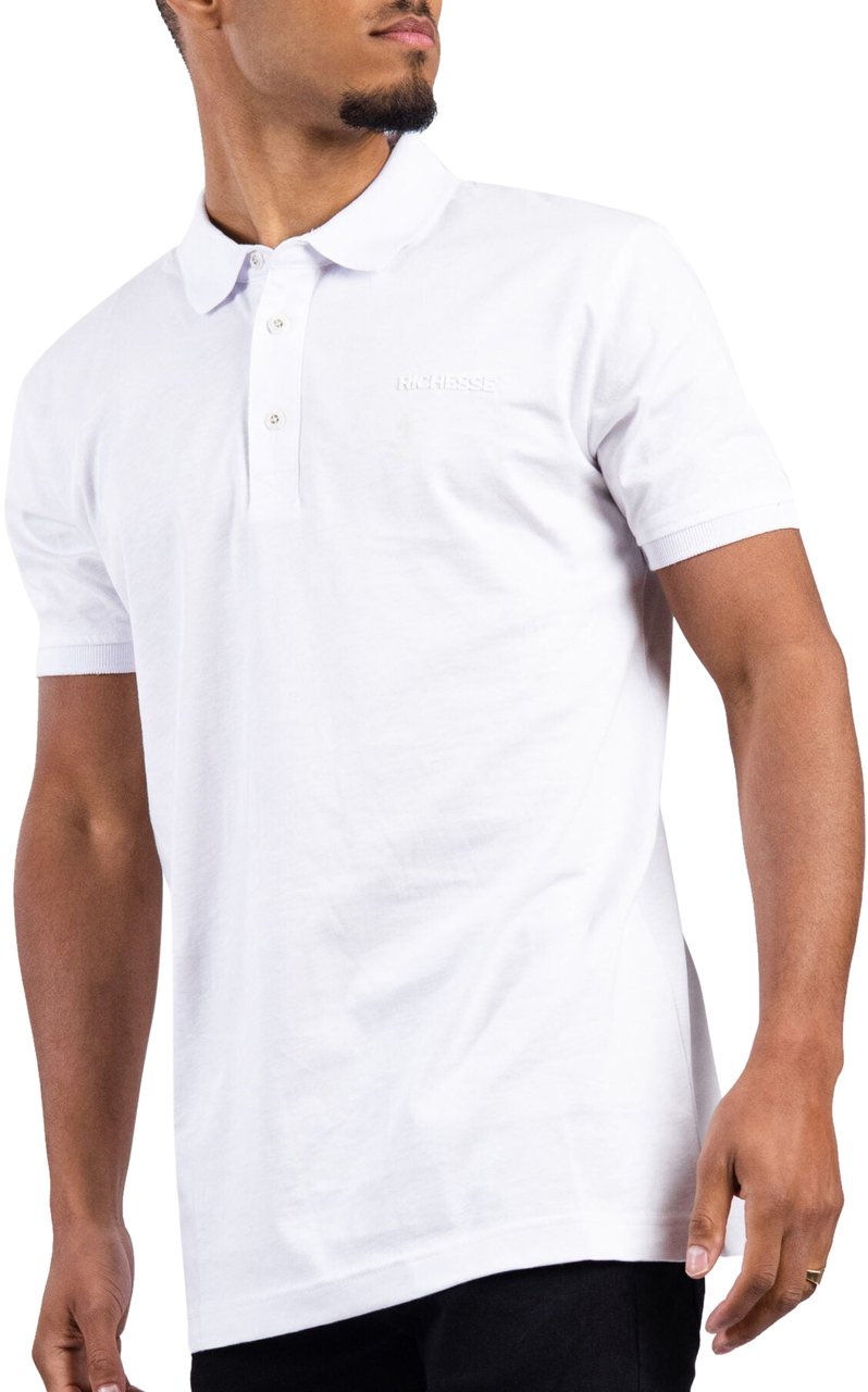 Richesse CLASSIC POLO WHITE Wit