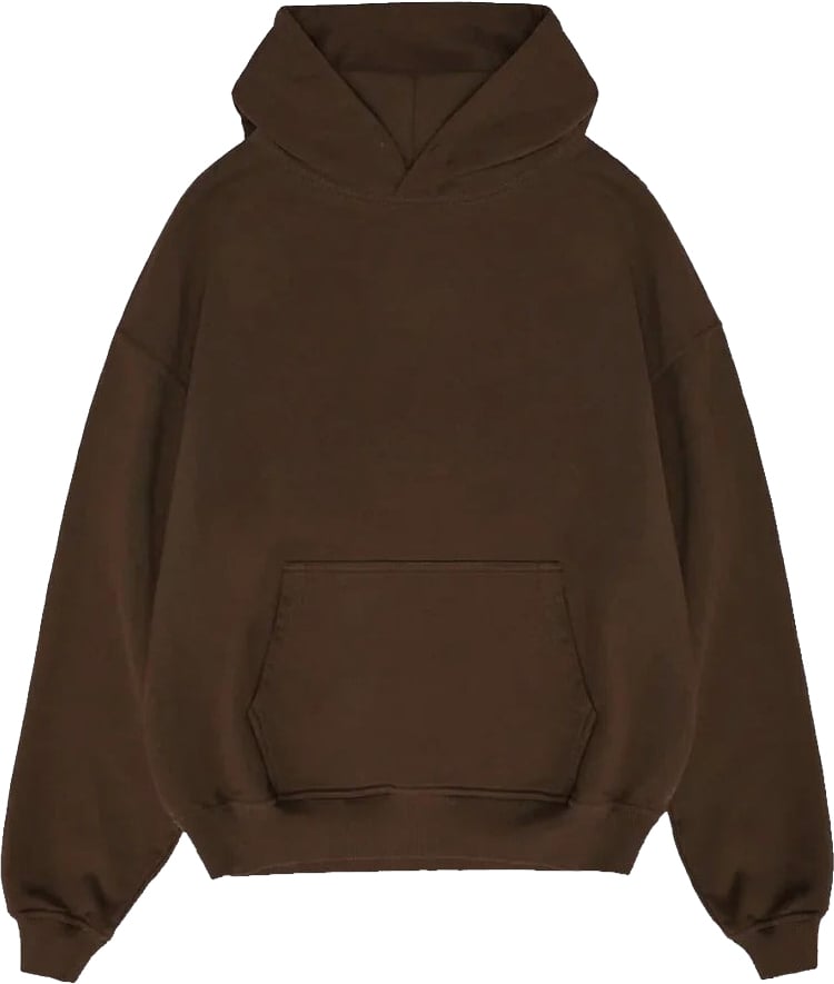 Richesse RK BLANK HOODIE COFFEE OVERSIZED Divers