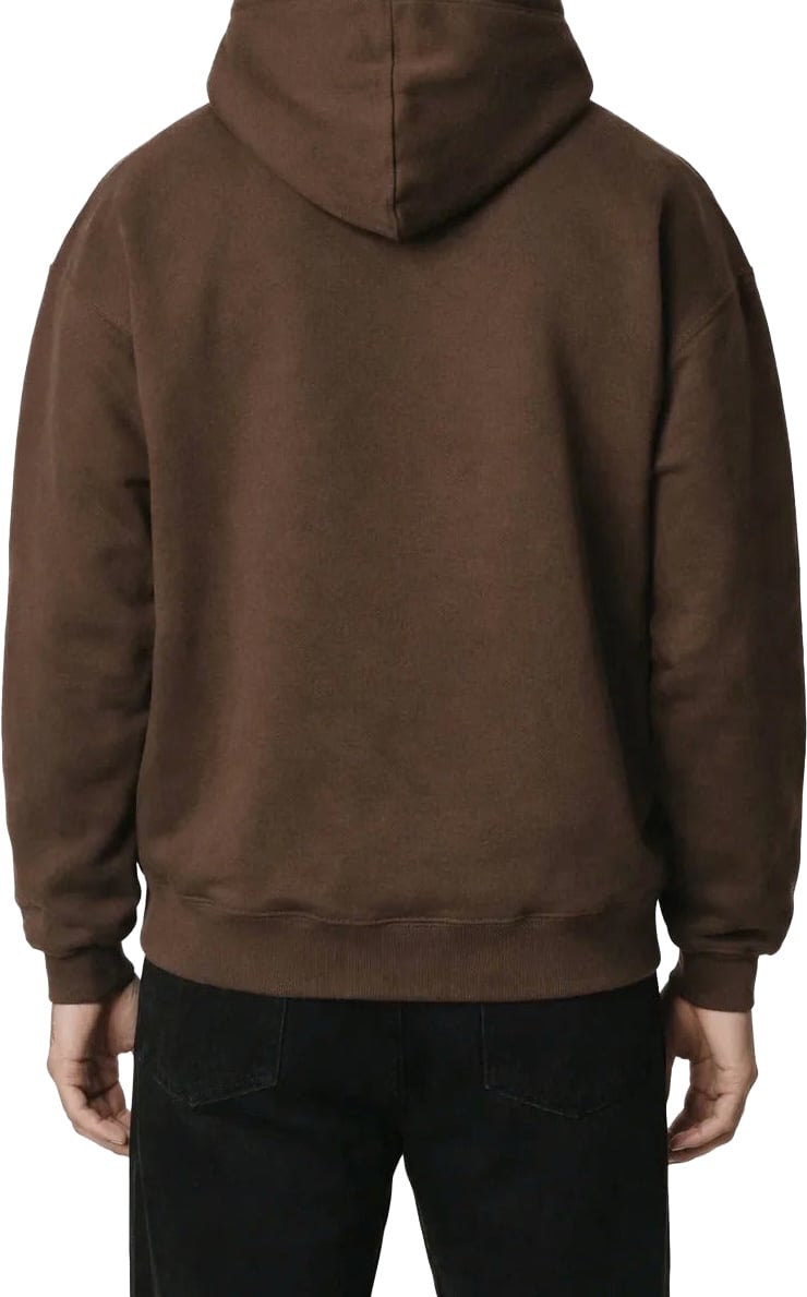 Richesse RK BLANK HOODIE COFFEE REGULAR FIT Divers