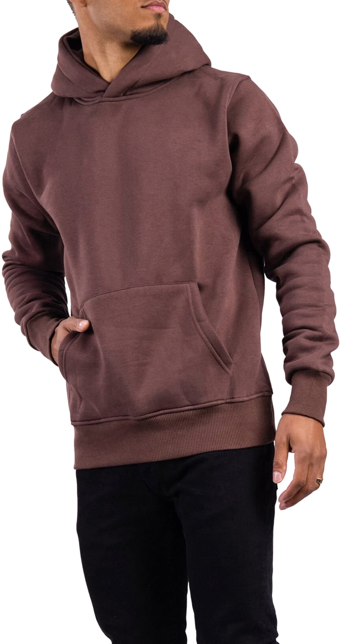 Richesse RK BLANK HOODIE COFFEE SLIMFIT Divers