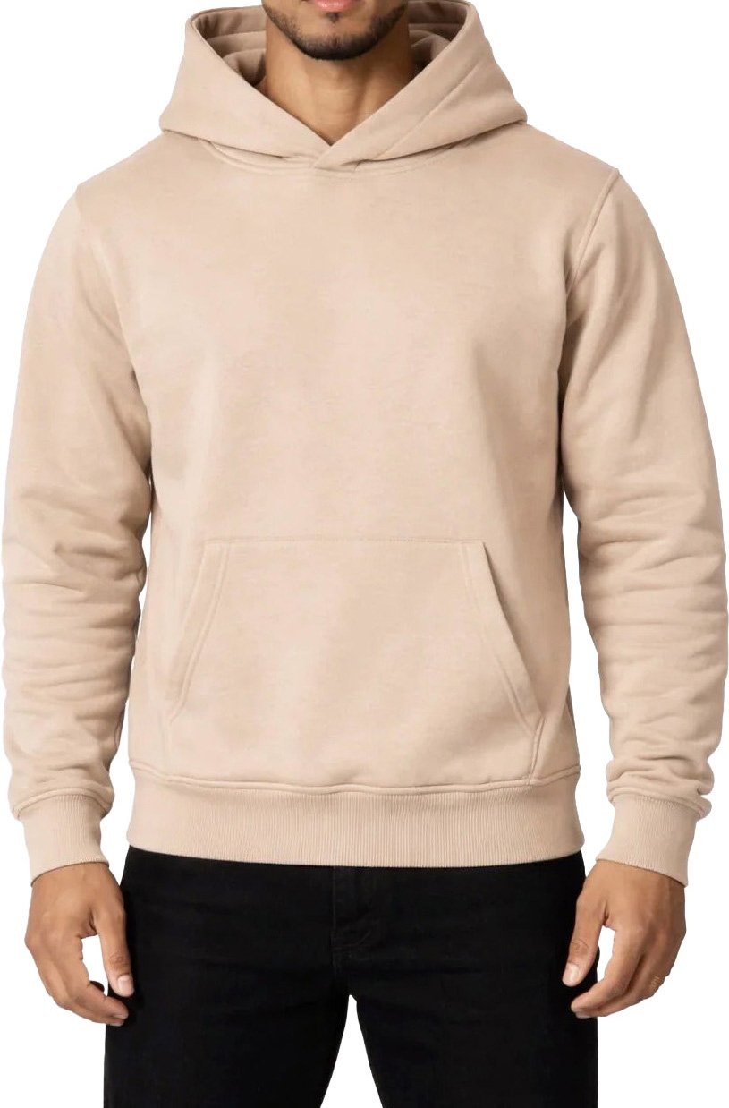Richesse RK BLANK HOODIE BROWN REGULAR FIT Divers