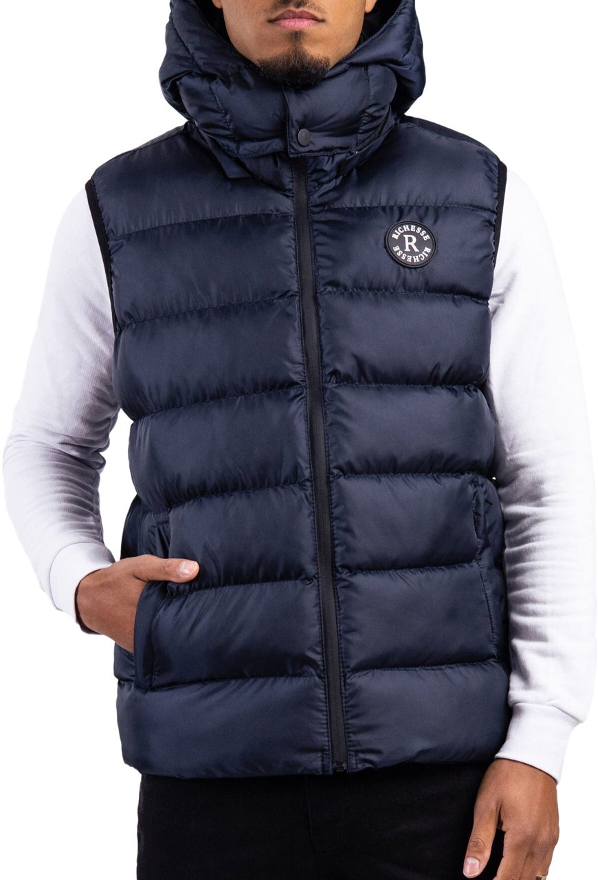 Richesse Manchester Navy Bodywarmer Divers