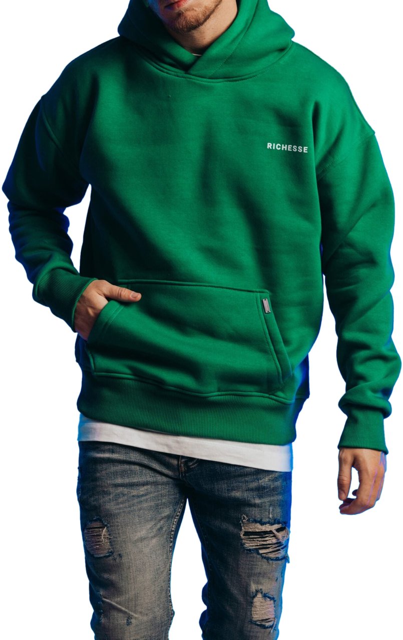 Richesse UNFORGETTABLE HOODIE GREEN Groen
