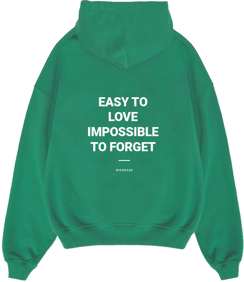 Richesse UNFORGETTABLE HOODIE GREEN Groen