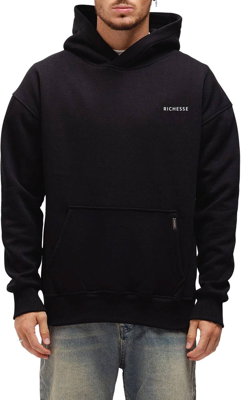 Richesse UNFORGETTABLE HOODIE BLACK Zwart