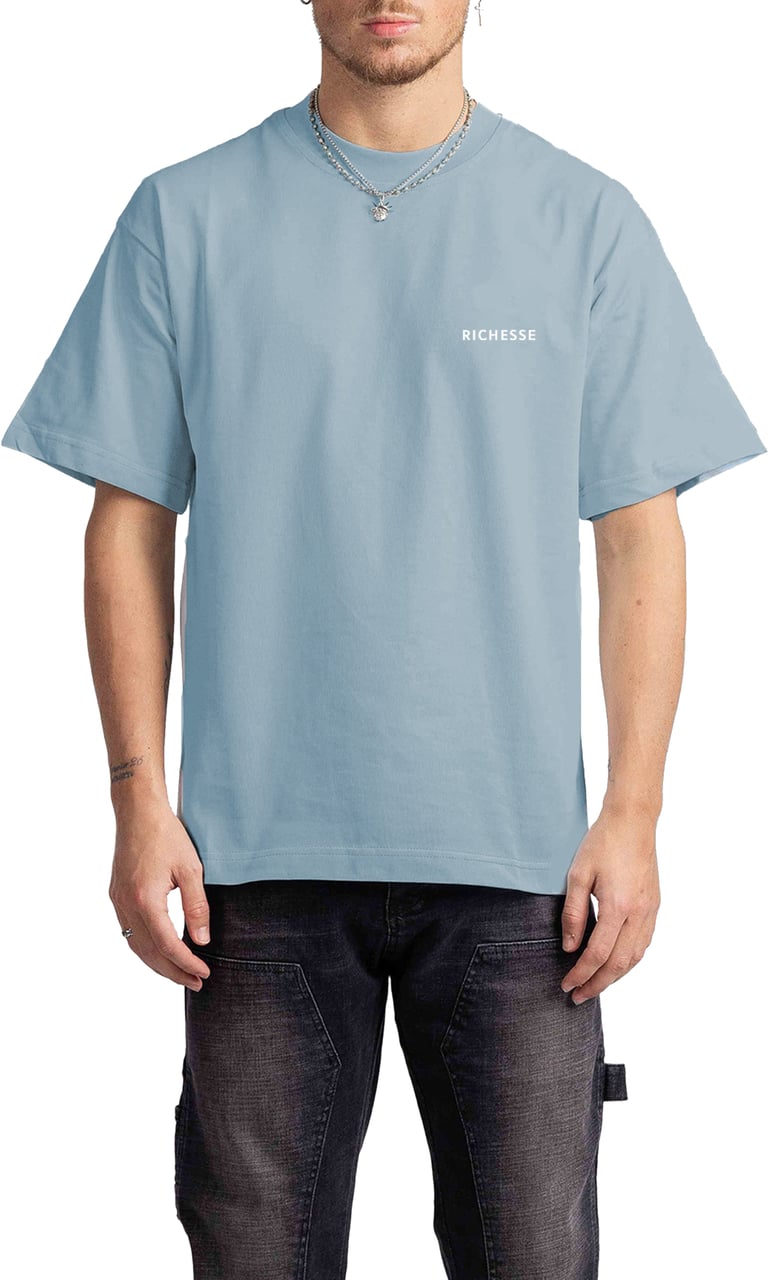 Richesse UNFORGETTABLE T-SHIRT Blauw