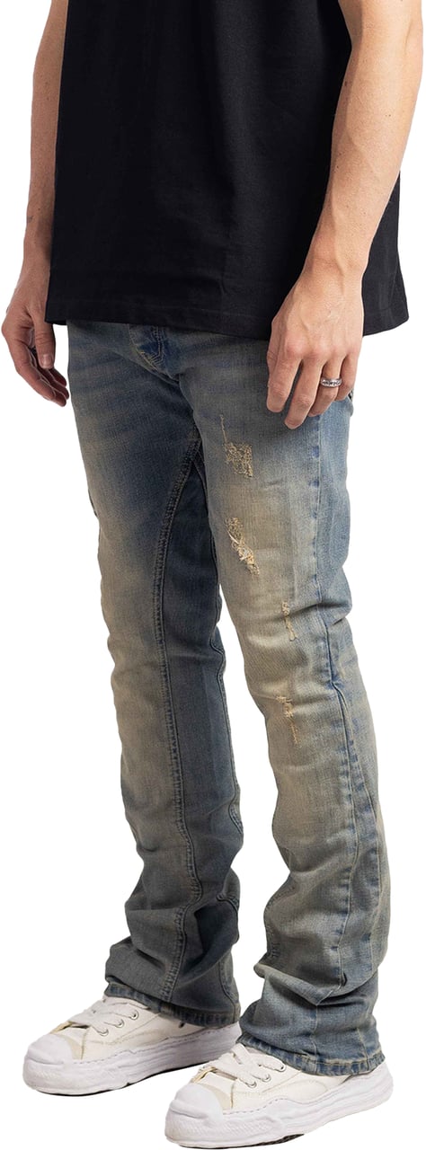 Richesse Blitz Blue Tapered Jeans Divers