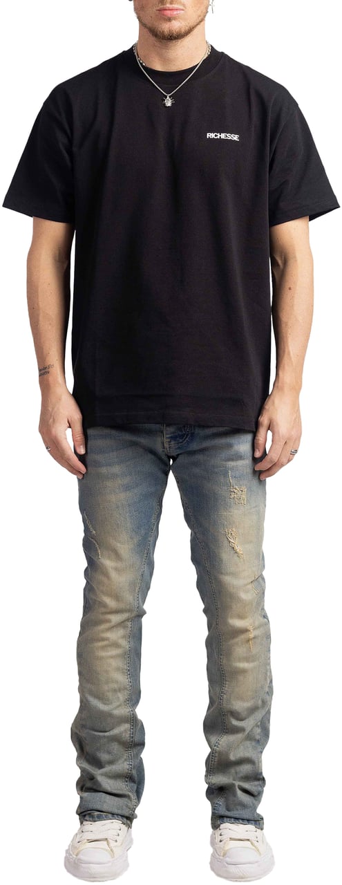 Richesse Blitz Blue Tapered Jeans Divers