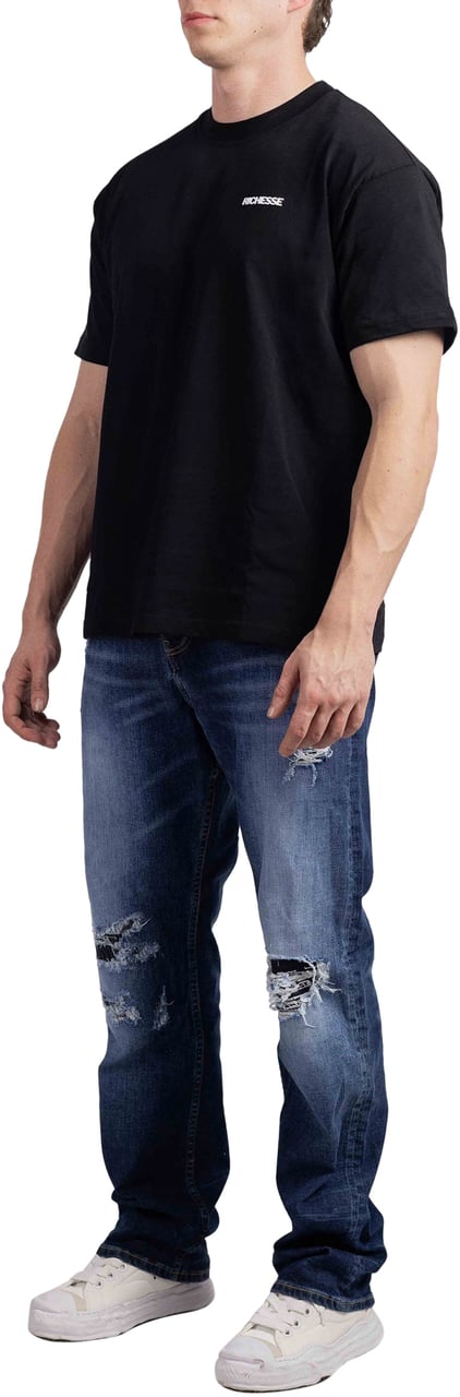 Richesse Thunder Baggy Blue Jeans Divers