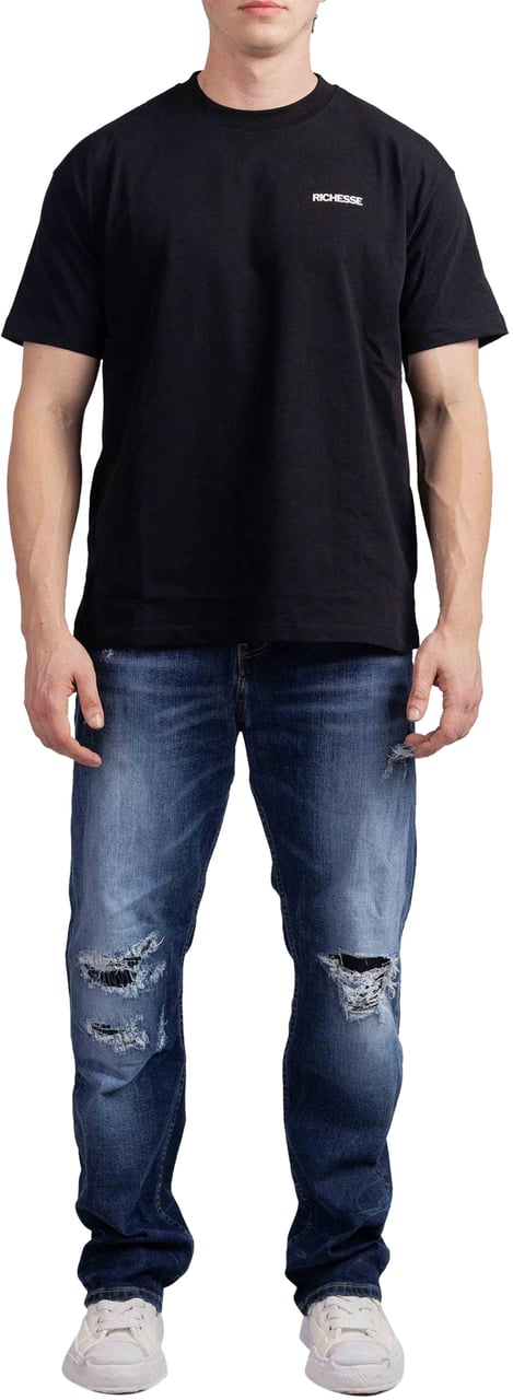 Richesse Thunder Baggy Blue Jeans Divers