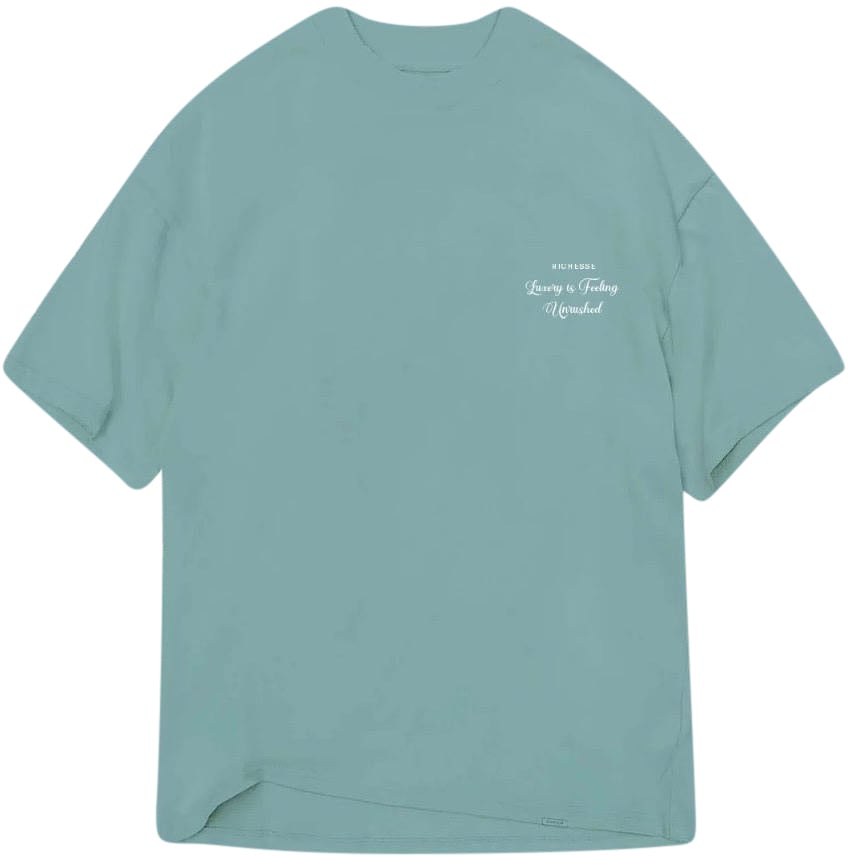 Richesse UNRUSHED T-SHIRT Blauw