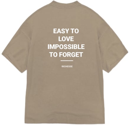 Richesse UNFORGETTABLE T-SHIRT Bruin