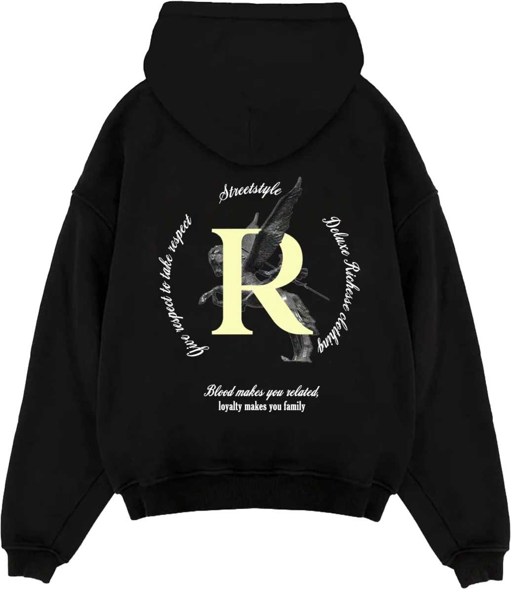 Richesse ARTEMIS HOODIE BLACK Divers