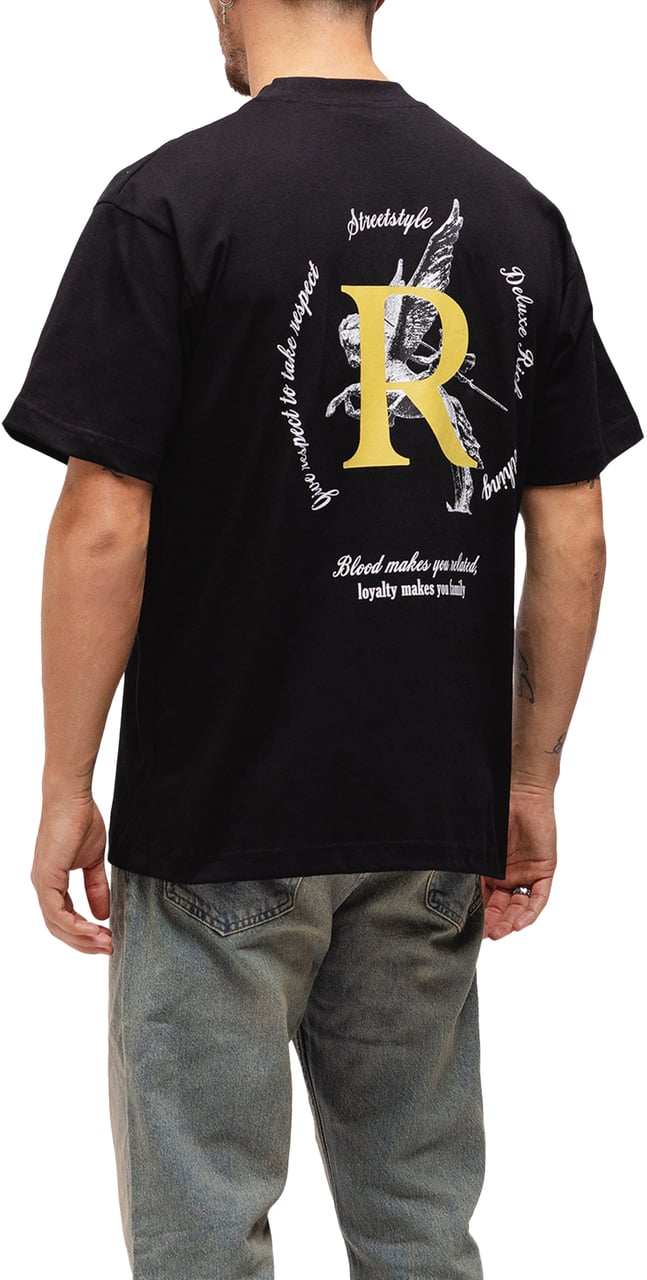 Richesse ARTEMIS T-SHIRT BLACK Zwart