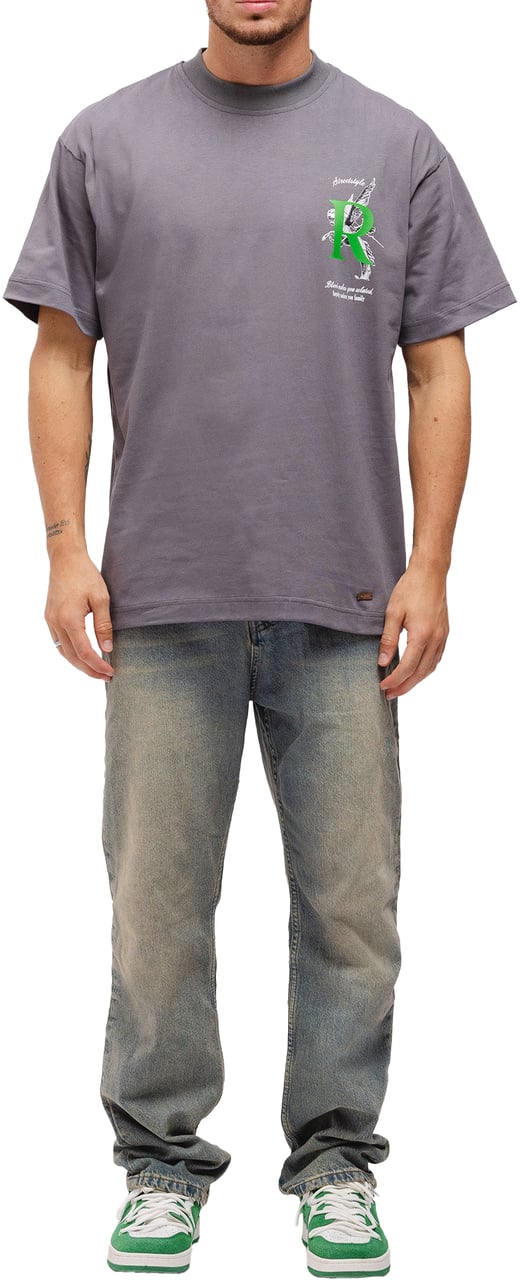 Richesse ARTEMIS T-SHIRT GREY Grijs
