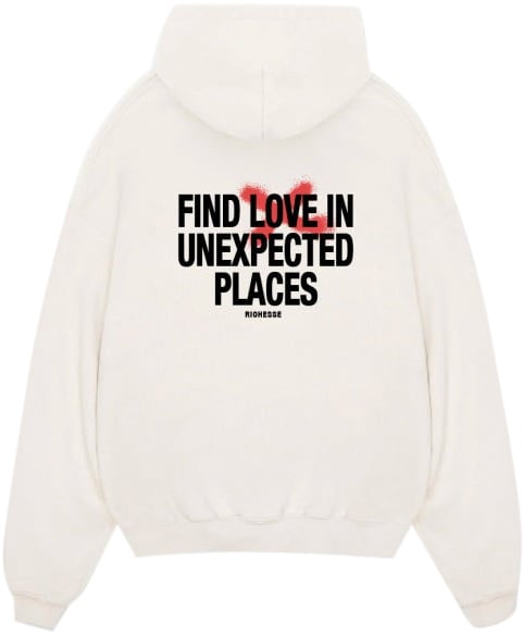 Richesse UNEXPECTED HOODIE WHITE Beige