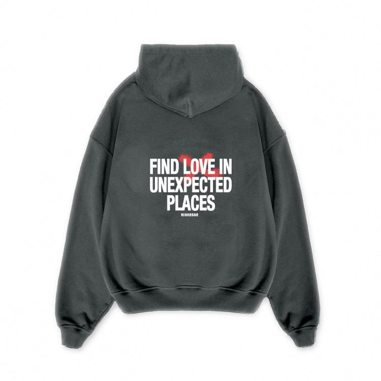 Richesse UNEXPECTED HOODIE GREY Grijs