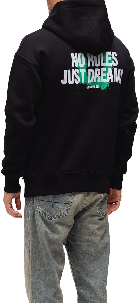 Richesse DREAM HOODIE BLACK Zwart