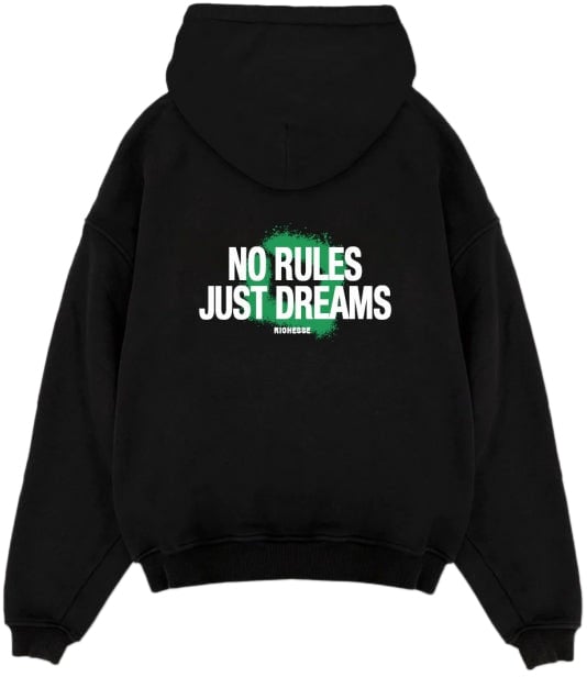 Richesse DREAM HOODIE BLACK Zwart