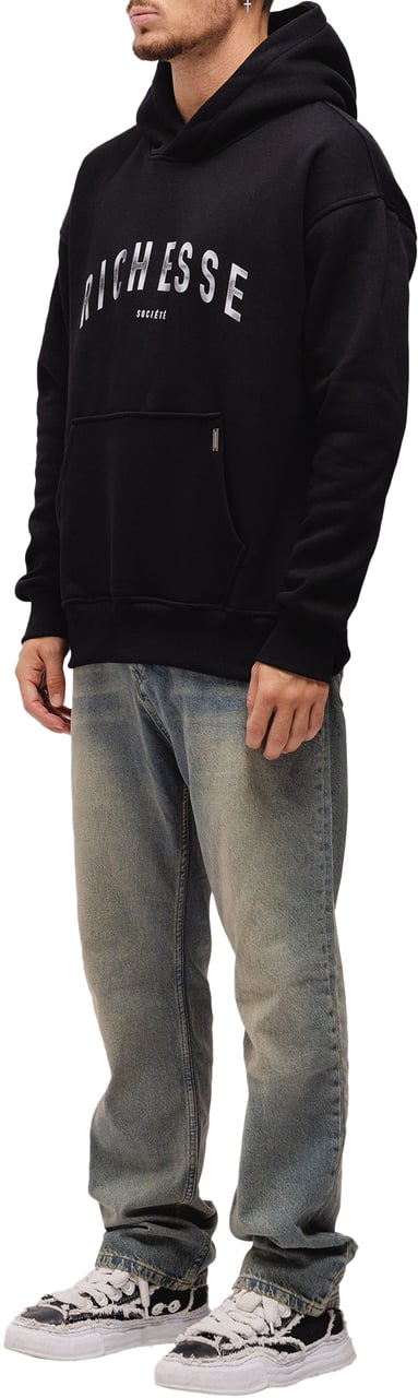 Richesse SOCIÉTÉ HOODIE BLACK Zwart