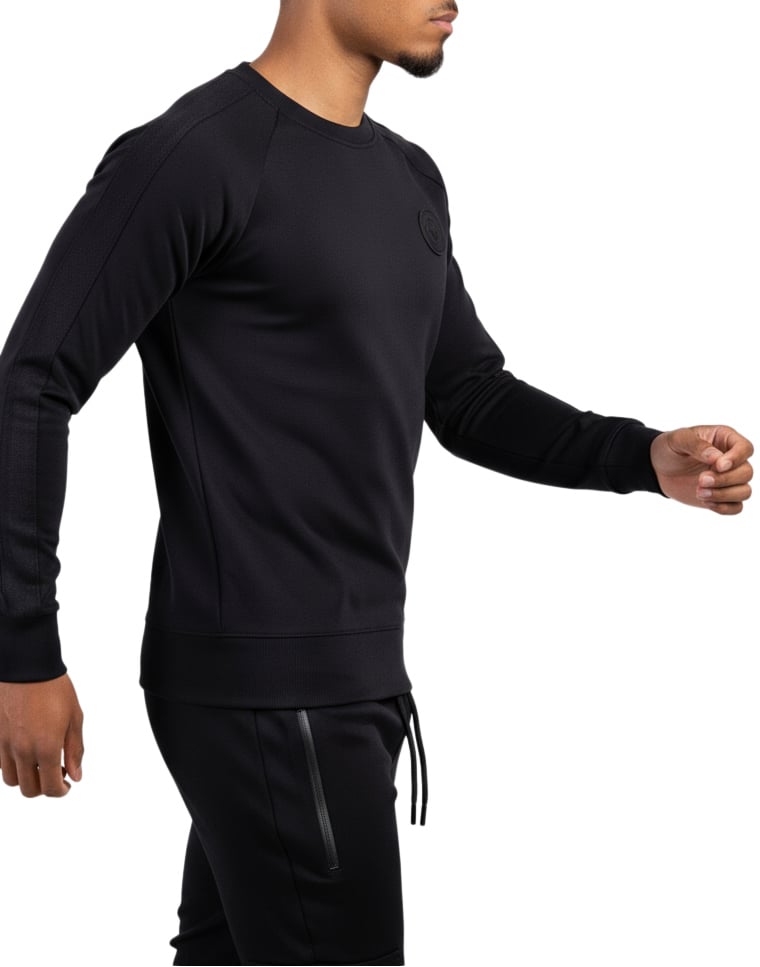Richesse CAPITAN SWEATER BLACK Zwart