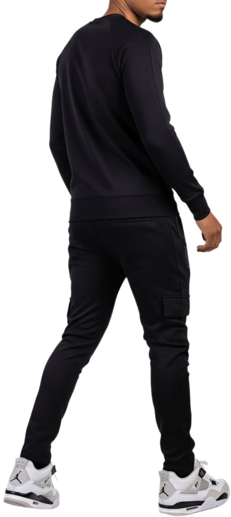 Richesse CAPITAN SWEATER BLACK Zwart