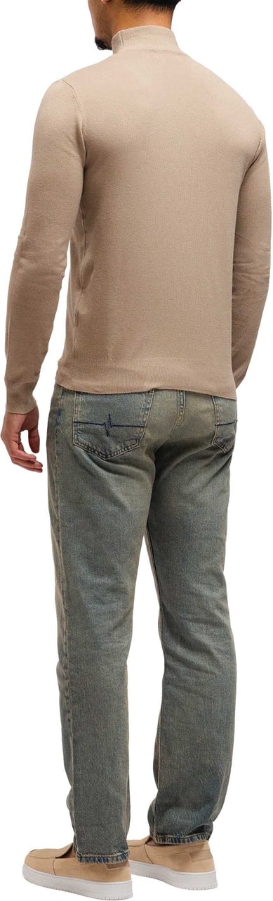 Richesse Knitted Turtleneck Taupe Taupe