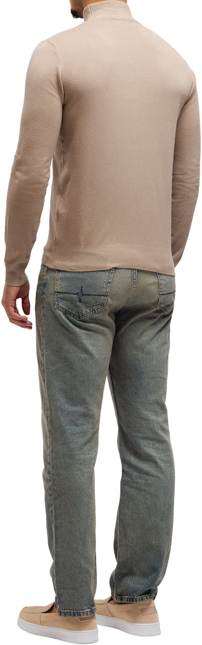 Richesse Knitted Turtleneck Taupe Taupe